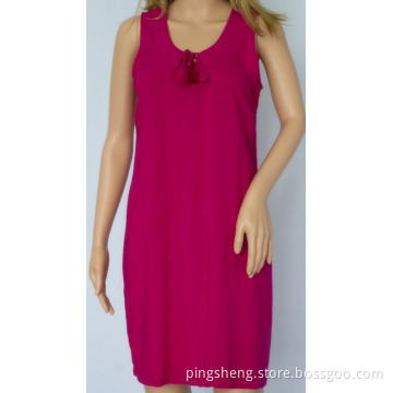 Women Sleeveless Short Dress
